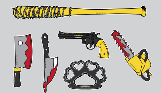 Weapon Sticker Set